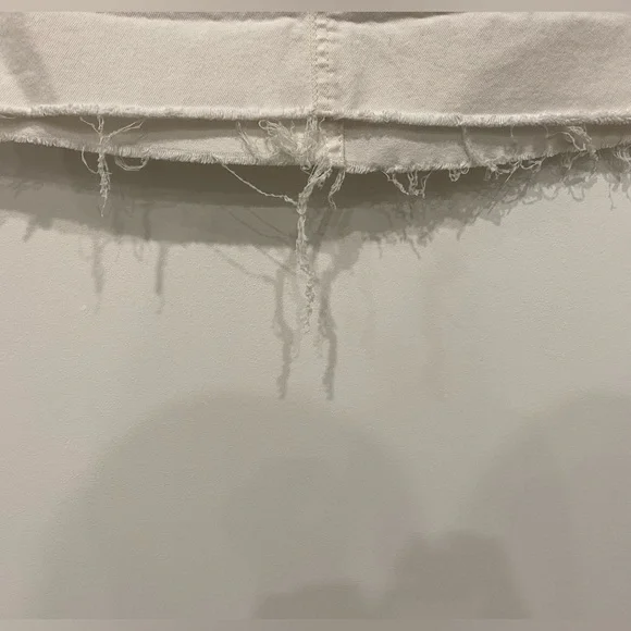 H&M WHITE DENIM SKIRT - Picture 4 of 4